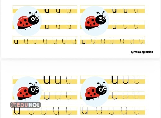 İnteraktif Defter Etkinlikleri- U harfi