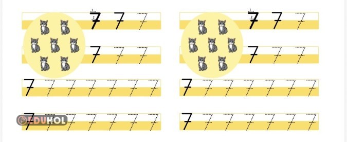 İnteraktif Defter Etkinlikleri-7Rakamı
