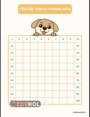 KÖPEKLİ YÜZLÜK TABLO TAMAMLAMA