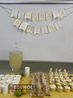 LİMONATA PARTİSİ - SARI FLAMA YAZI