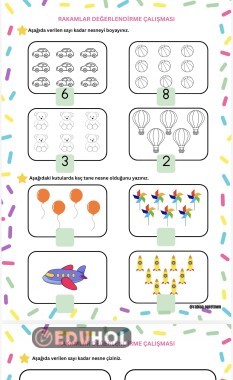 RAKAMLAR DEĞERLENDİRME ÇALIŞMASI