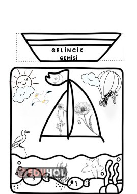 Görseli tamamlayıp kelimeleri yazma çalışması