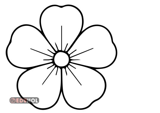 23 nisan pano süsleme çiçek kalıbı