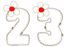 23 nisan pano yazısı renkli