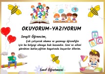 Okuyorum Yazıyorum Belgesi