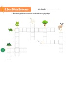 Ğ Sesi Dikte Bulmaca