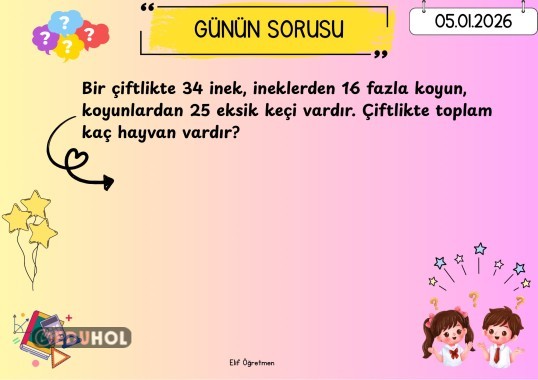 Günün Sorusu