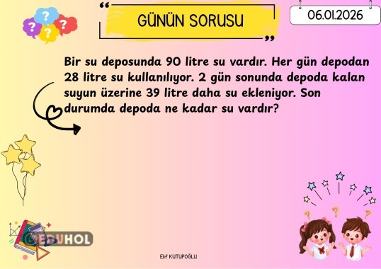 Günün Sorusu
