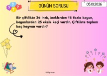 Günün Sorusu