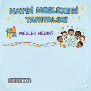 HAYDİ MESLEKLER TANIYALIM