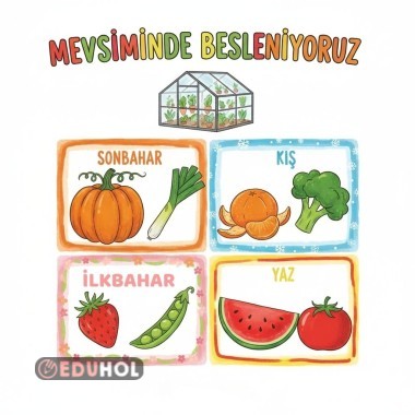 MEVSİMİNDE BESLENİYORUZ