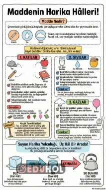 Maddenin Halleri renkli afiş