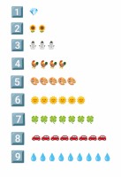 1 den 9 a kadar sayma sayıları alıştırması