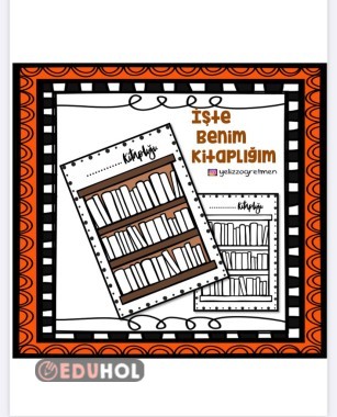 İşte benim kitaplığım