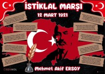 İstiklal Marşı'nın kabulü pano