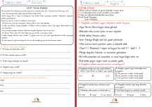 TÜRKÇE 2. SINIF OKUMA ANLAMA VE VİRGÜL