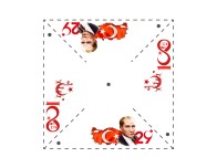 Cumhuriyetimizin 100. Yılı için rüzgar gülü kalıbı