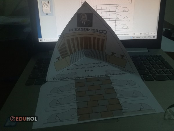 Üç boyutlu anıtkabir (her sınıfa uygun)