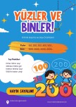 4.SINIF MATEMATİK DERSİ İÇİN YÜZER BİNER RİTMİK SAYMA VE SAYI ÖRÜNTÜLERİ ÖZET