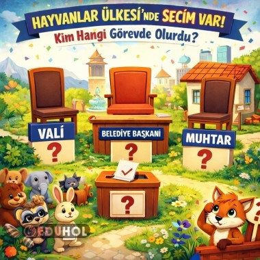 🗳️ HAYVANLAR ÜLKESİNDE SEÇİM VAR!