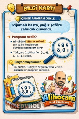 Pangram Nedir? | Türkçedeki Tüm Harfleri İçeren Örnek Cümle