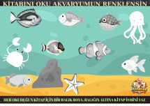 🐠📚 OKUDUKÇA RENKLENEN AKVARYUM