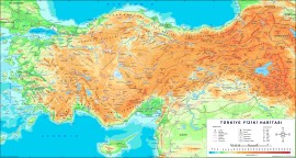 Fiziki Harita Boyama