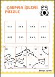Çarpma işlemi puzzle