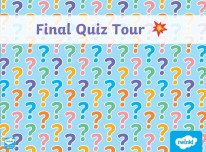 İngilizce Quiz show