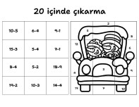 20 içinde çıkarma kış temalı yapboz - 4