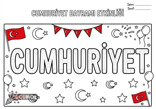 29 Ekim Görsel Sanatlar etkinliği