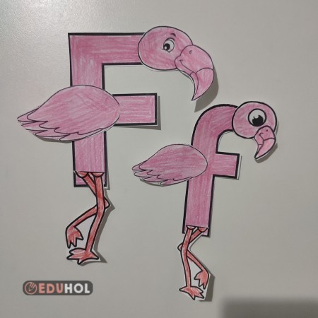F kes yapıştır flamingo