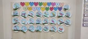 Kağıt tabaktan kuş etkinliği