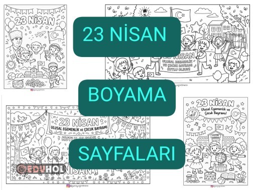 23 Nisan Boyama Sayfaları