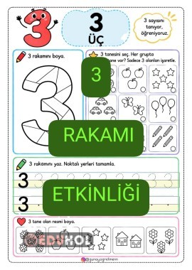 3 Rakamı ETKİNLİĞİ