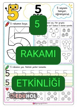 5 Rakamı ETKİNLİĞİ