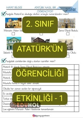 Atatürk'ün Öğrenciliği Etkinliği-1