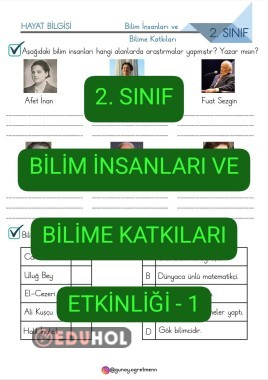 Bilim İnsanları Etkinliği-1