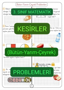 Bütün-Yarım-Çeyrek PROBLEMLERİ
