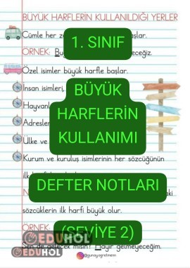 Büyük Harflerin Kullanımı DEFTER NOTU(Seviye 2)