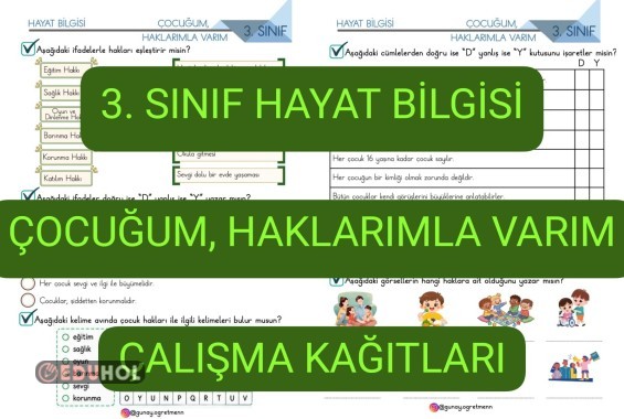 Çocuğum, Haklarımla Varım ETKİNLİKLERİ