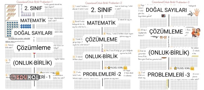 ÇÖZÜMLEME(Onluk-Birlik) PROBLEMLERİ