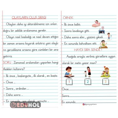 Defter Notları ( Olayların Oluş Sırası )