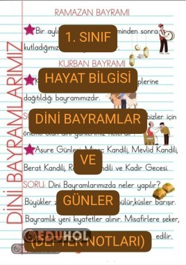 Dini Günler ve Bayramlar(Defter Notları)