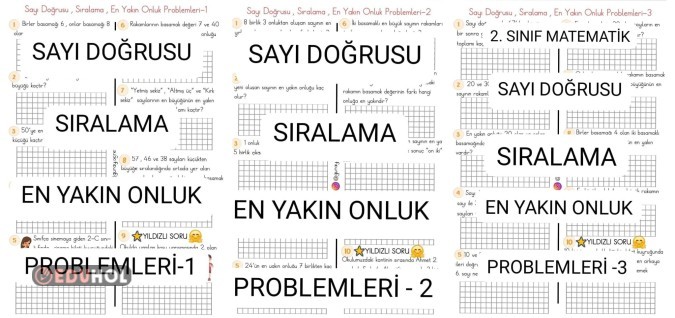 EnYakınOnluk-Sıralama-SayıD. Problemleri(tekpdf)