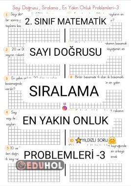 EnYakınOnluk-Sıralama-SayıDoğrusu Problemleri-3