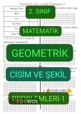 Geometrik Cisim ve Şekil PROBLEMLERİ-1