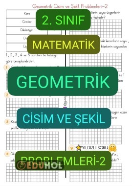 Geometrik Cisim ve Şekil PROBLEMLERİ-2