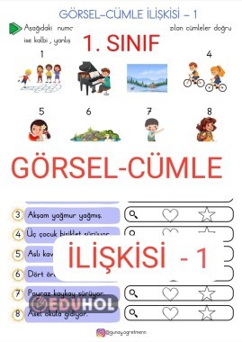 Görsel-Cümle İlişkisi - 1