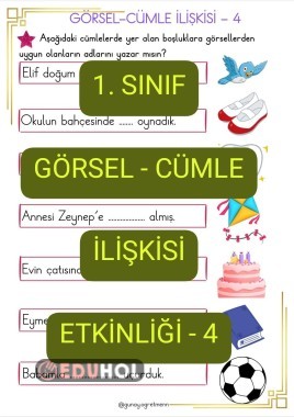 Görsel-Cümle İlişkisi Etkinliği-4